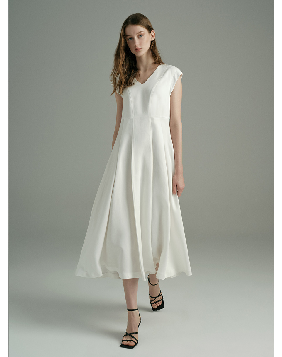 MORE Kollektion weißes Kleid