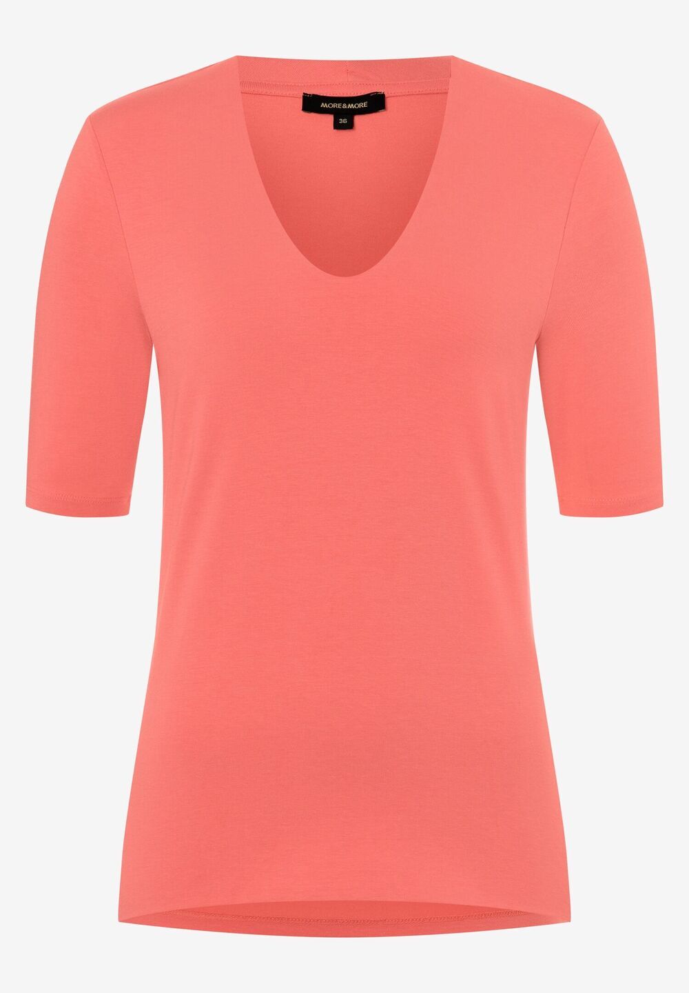 T-Shirt, milky coral, Frühjahrs-Kollektion, apricotFrontansicht