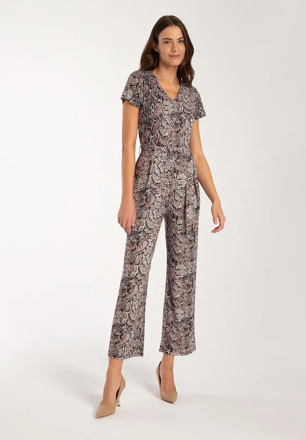 More & More Jersey Jumpsuit, Snakeprint, Herbst-Kollektion