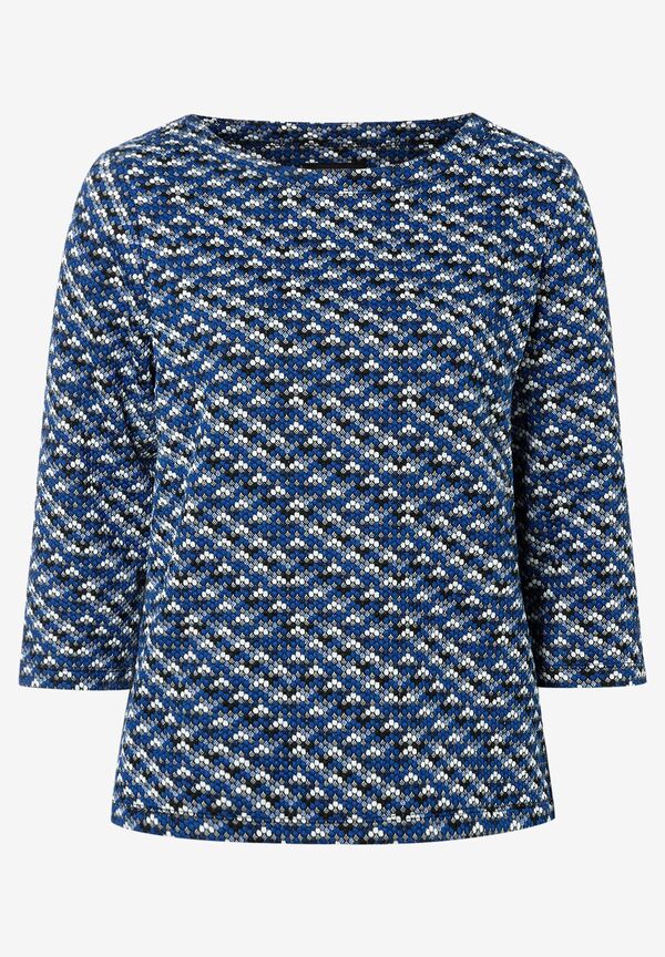 Sweatshirt mit Jacquardmuster, Herbst-Kollektion