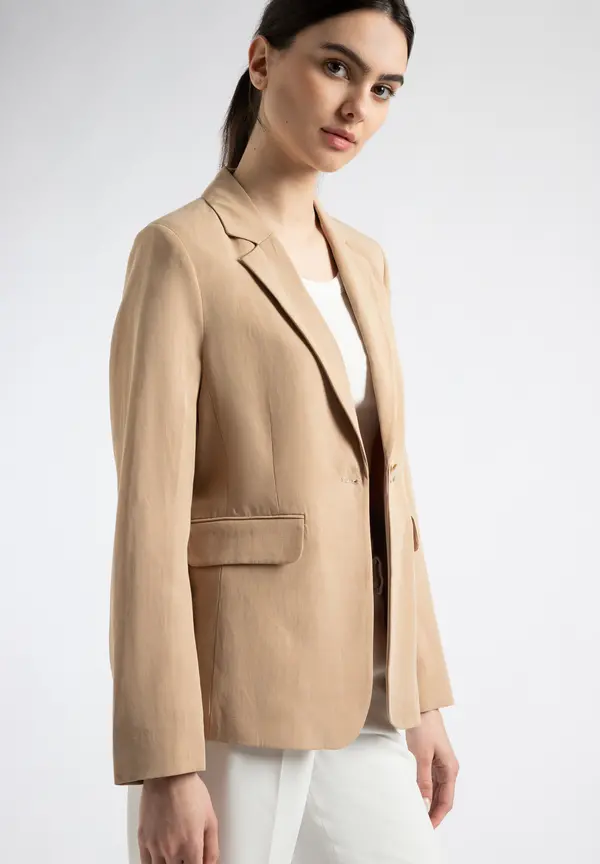 More & More Blazer, soft toffee, Sommer-Kollektion