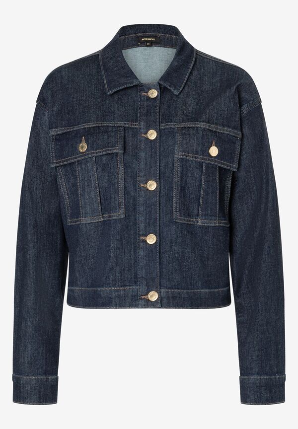 Jeansjacke, dark blue denim