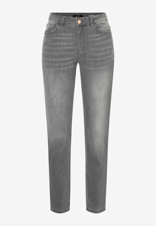 schmale Jeans, HAZEL, grey denim, Herbst-Kollektion