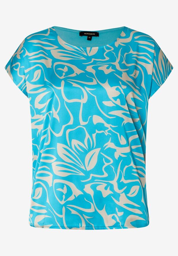 4027819902734 - Blusenshirt abstrakter Flowerprint Frühjahrs-Kollektion