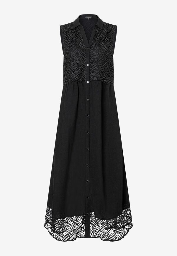 Maxikleid, schwarz, Sommer-Kollektion günstig online kaufen