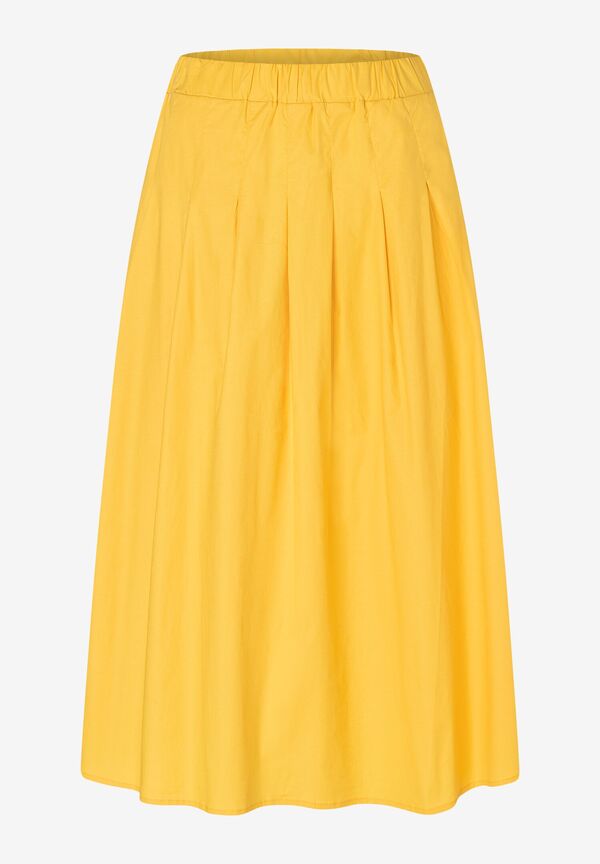 Baumwollrock, sunset yellow, Sommer-Kollektion günstig online kaufen