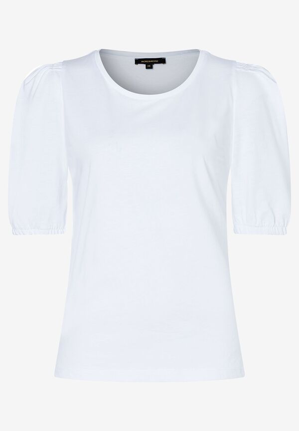 T-Shirt mit Puffärmeln, weiß, Sommer-Kollektion günstig online kaufen