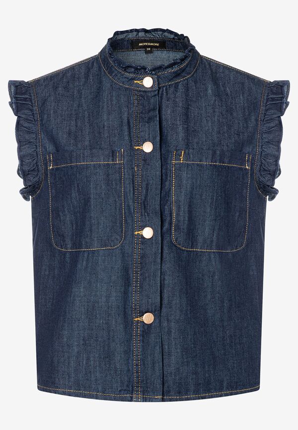 Jeansbluse, Sommer-Kollektion günstig online kaufen