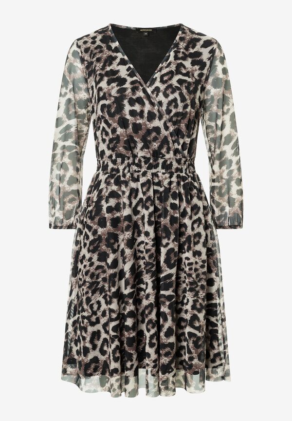 4031664030962 - Meshkleid Leoprint Winter-Kollektion